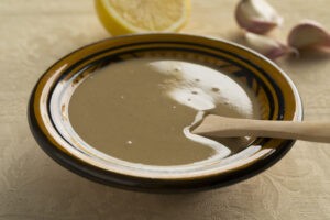 Hakkımızda 5 Bowl with fresh homemade organic tahini