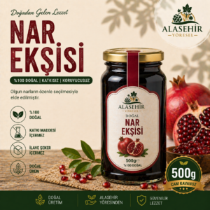 NAR EKŞİSİ- DOĞAL KATKISIZ/500g(CAM)