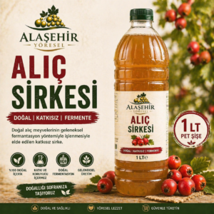 ORGANİK ALIÇ SİRKESİ/LT
