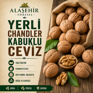 YENİ VE YERLİ MAHSÜL/ELLE KIRILAN CHANDLER KABUKLU CEVİZ-KG