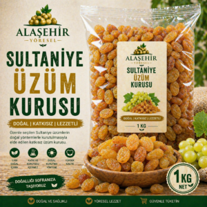 YENİ MAHSÜL/SULTANİYE(ÇEKİRDEKSİZ) ÜZÜM KURUSU-KG