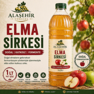ORGANİK ELMA SİRKESİ/LT