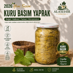 2026 YENİ SEZON Kuru Basım Yaprak (CAM)