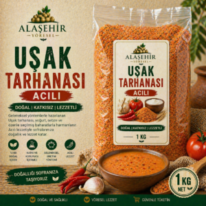 2026 YENİ MAHSÜL/Uşak Köy Tarhanası ACI(KG)