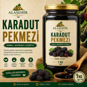 YENİ MAHSÜL/KARADUT PEKMEZİ-KG(CAM)
