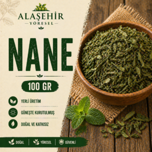 YENİ MAHSÜL/ KURUTULMUŞ NANE-100gr