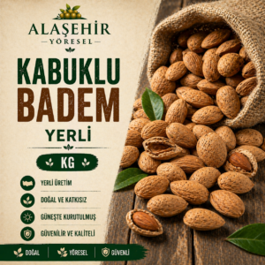 YERLİ MAHSÜL/ KABUKLU BADEM-KG