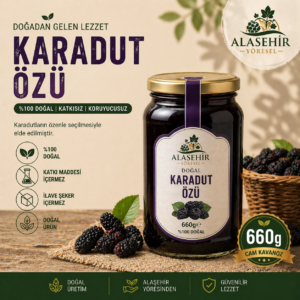 Karadut Özü 660g (CAM)