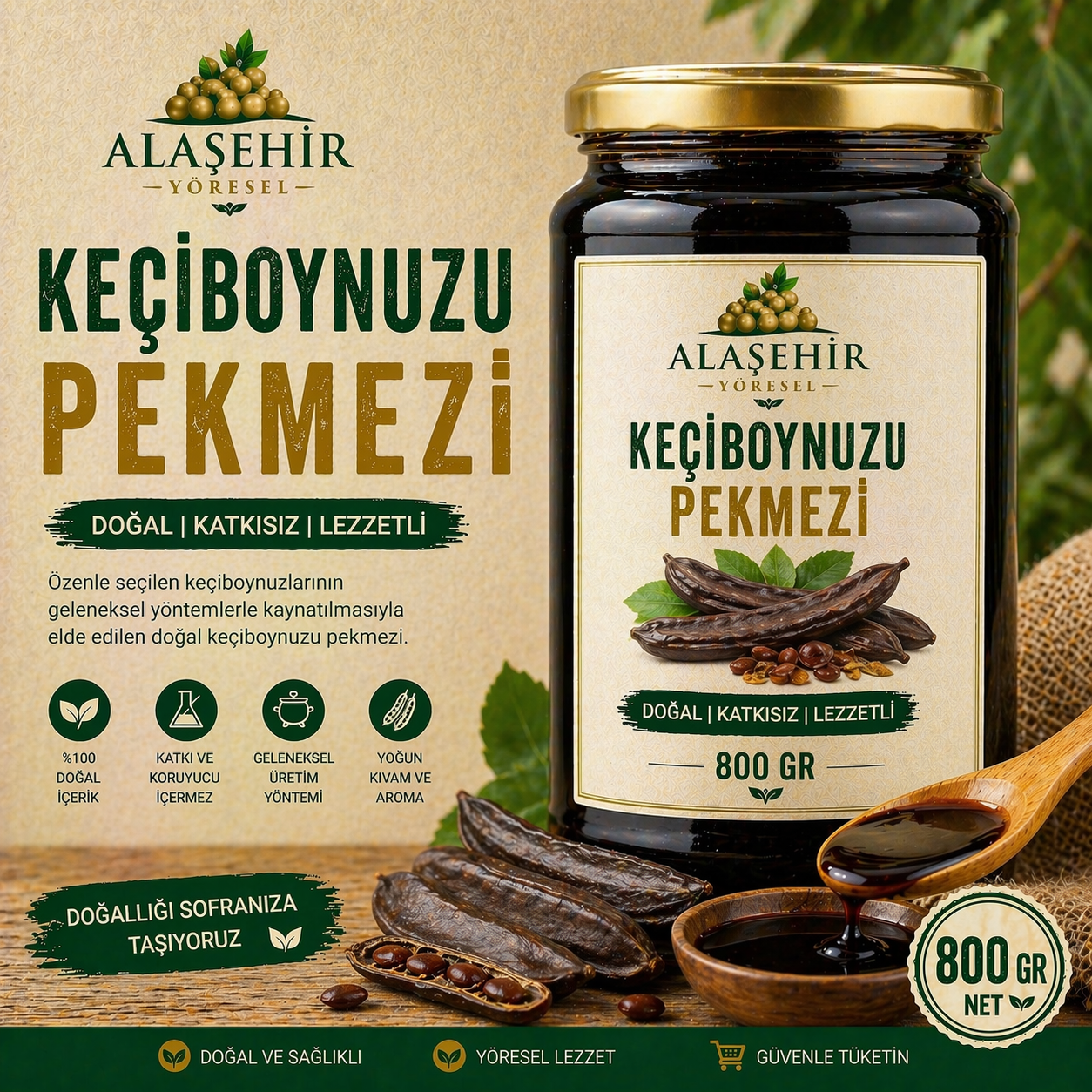 YENİ MAHSÜL/KEÇİBOYNUZU PEKMEZİ-KG(CAM) 1 YENİ MAHSÜL/KEÇİBOYNUZU PEKMEZİ-KG(CAM)